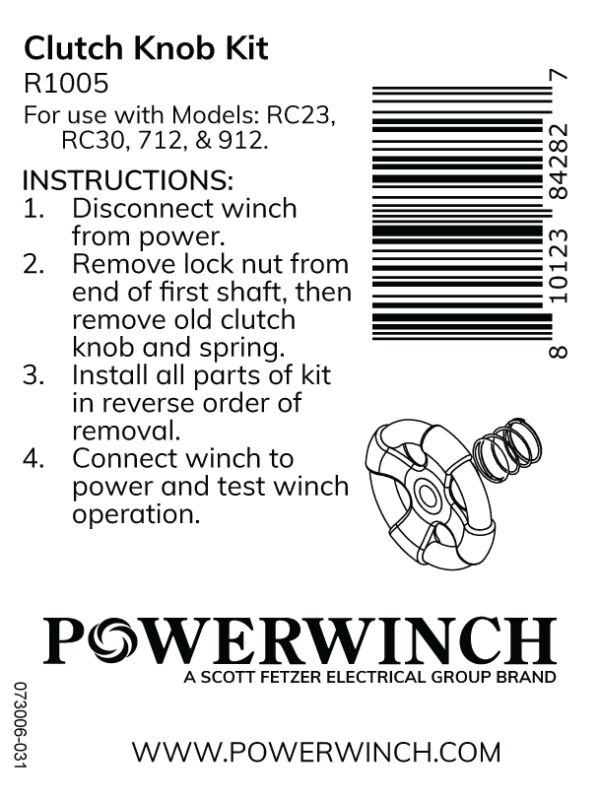 R1005 - Clutch Knob Kit - Image 3