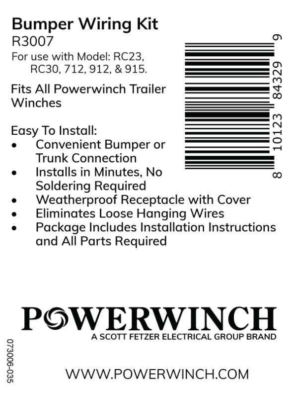 R3007 - Bumper Wiring Kit - Image 4