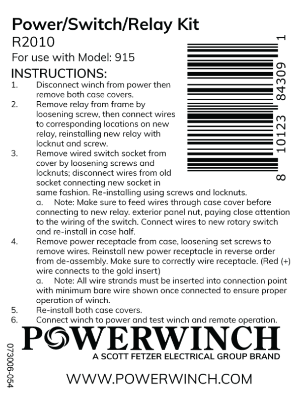 R2010 - Power/Switch/Relay Kit - Image 4