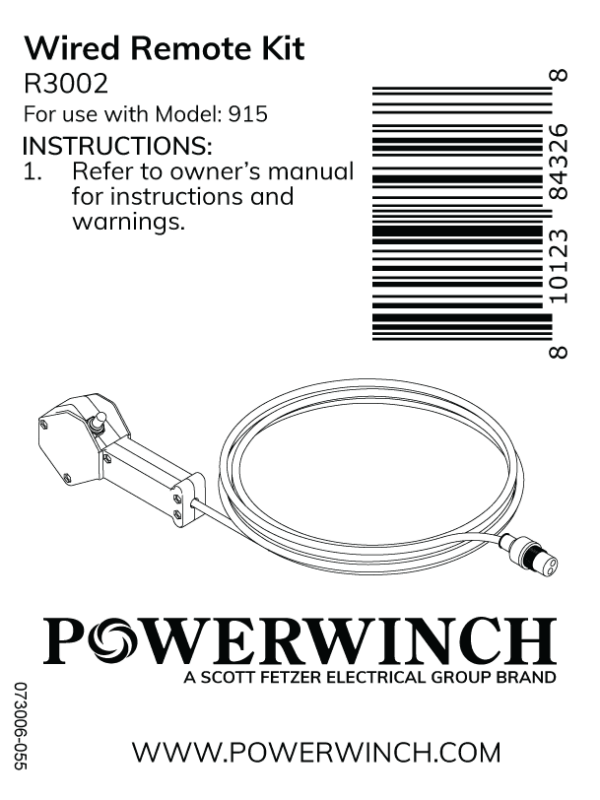R3002 - Wired Remote Kit - Image 2