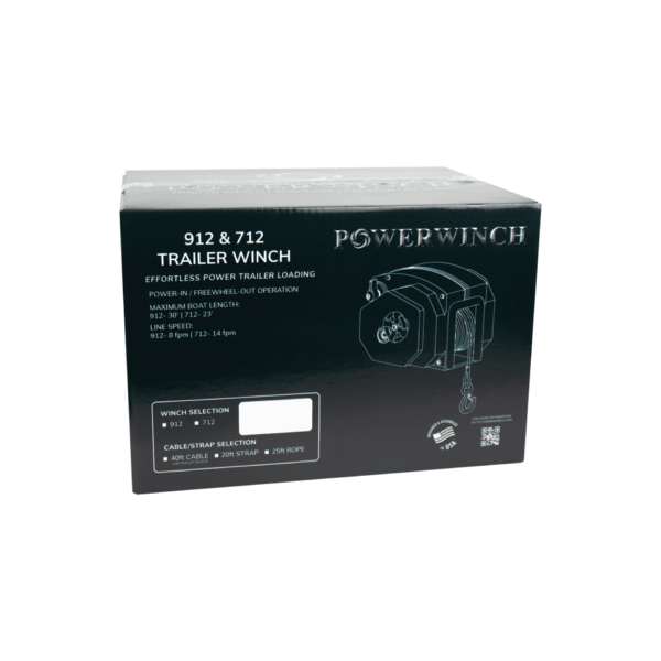P77712 - Model 712 Electric Trailer Winch - Image 2