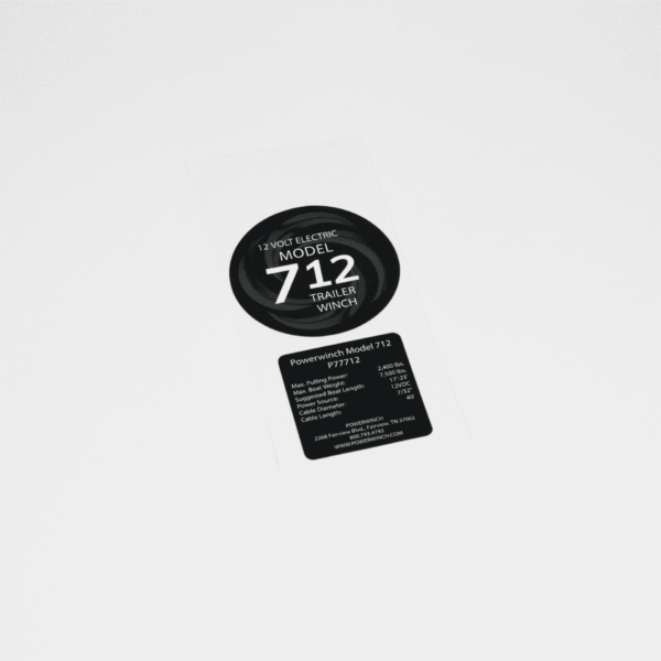 R2014 - Decals, Model 712, Cable