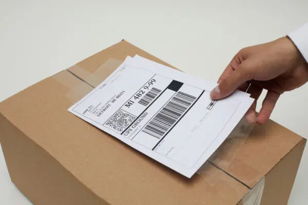 Shipping label pic 1